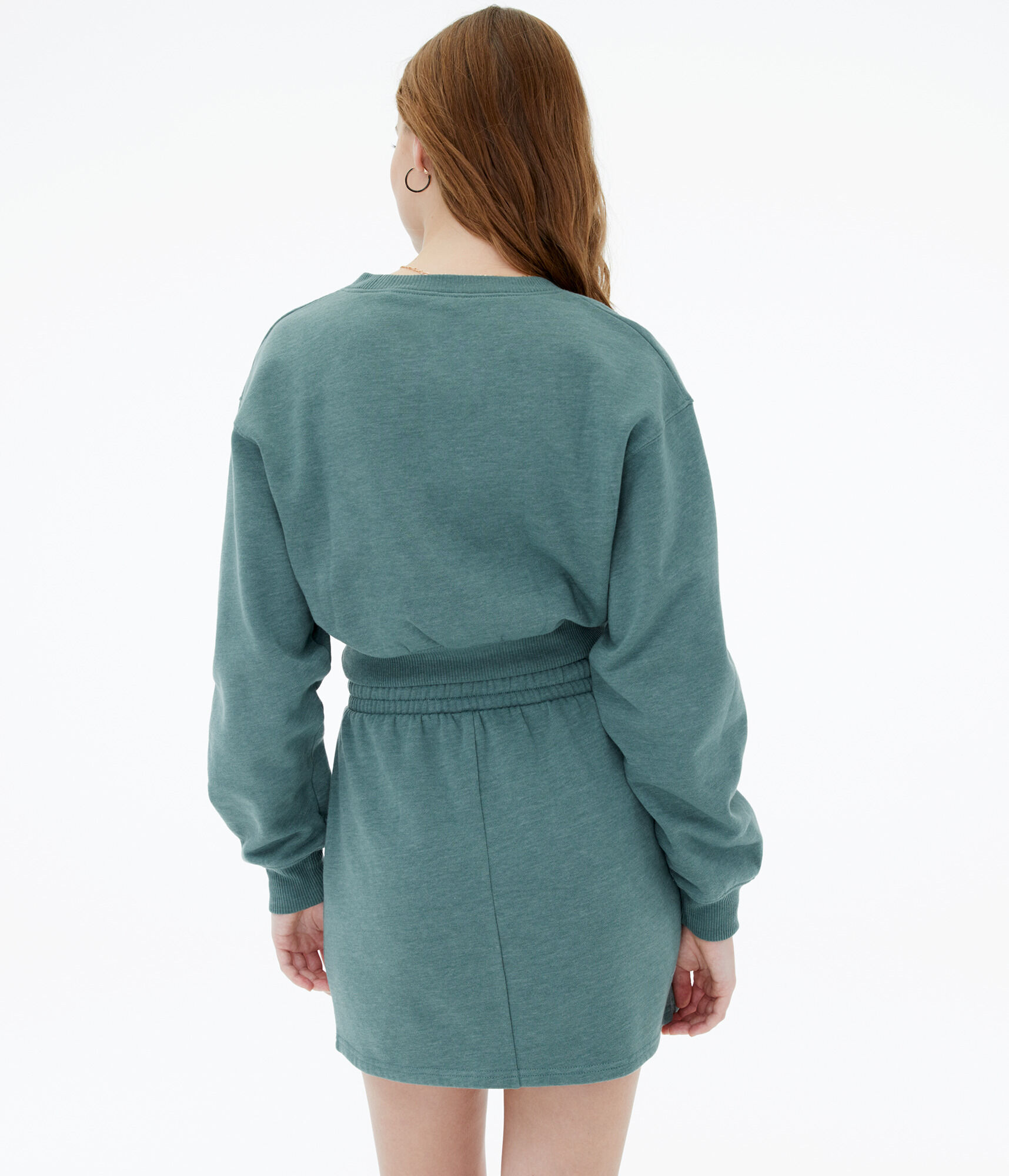 Cropped Crew Sweatshirt