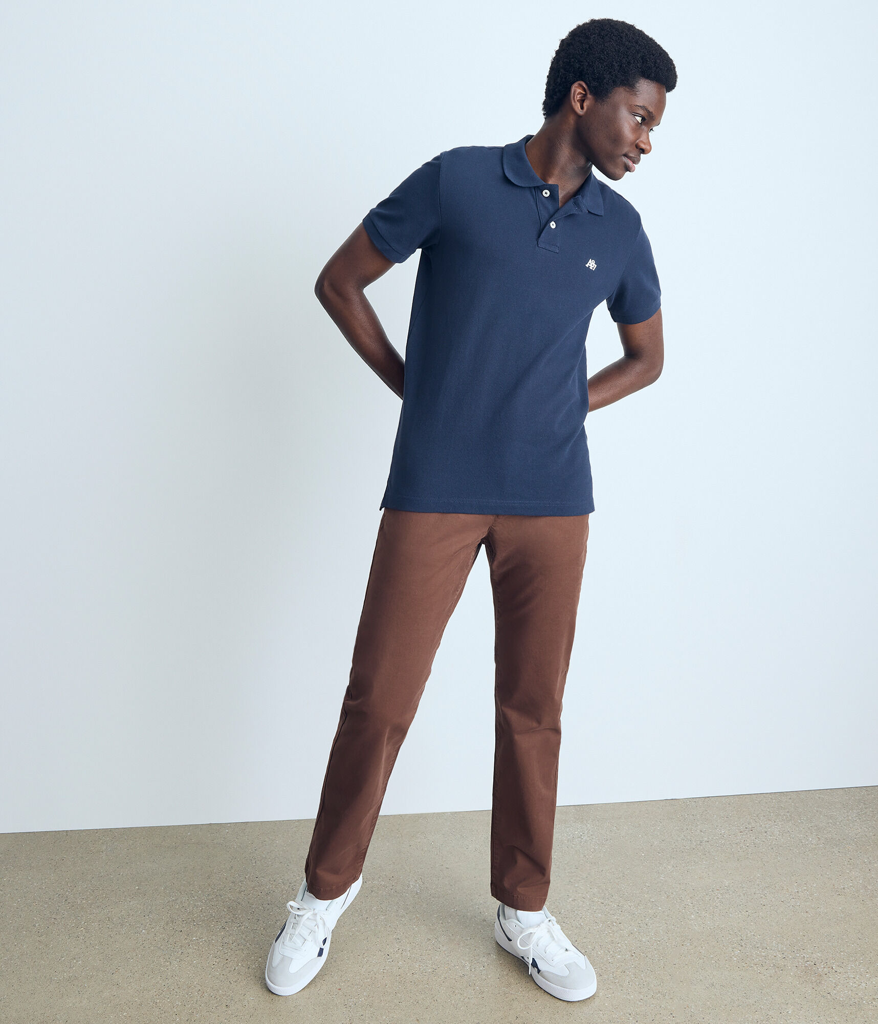 A87 Logo Piqué Polo | Aeropostale
