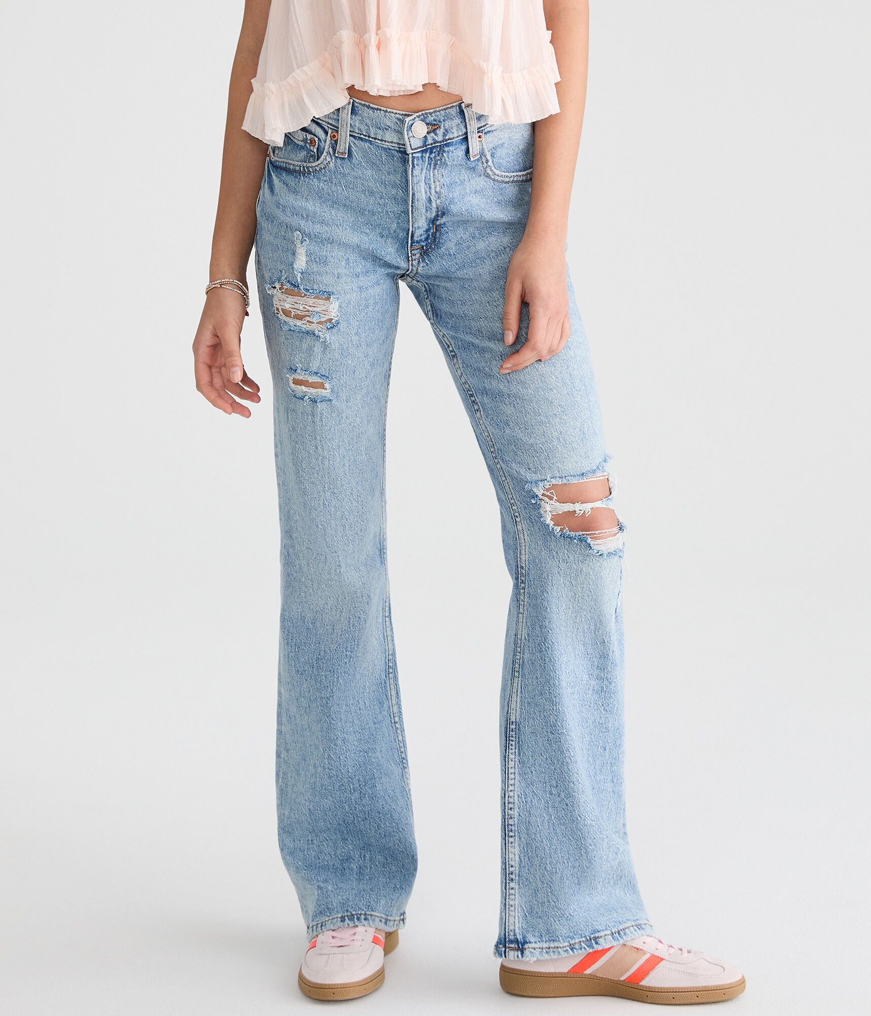 High-Rise Flare Jean