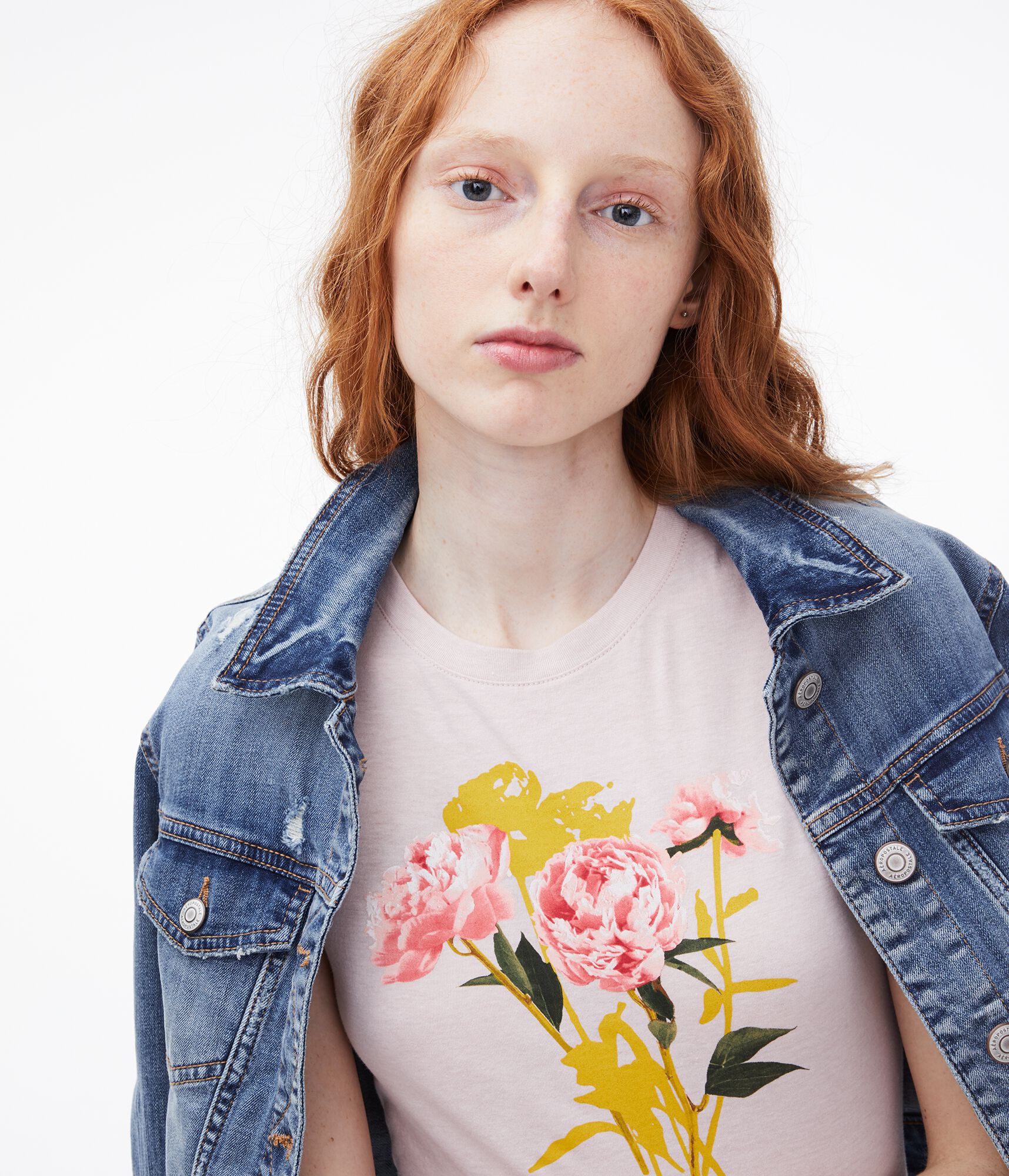 Pretty Peonies Graphic Tee