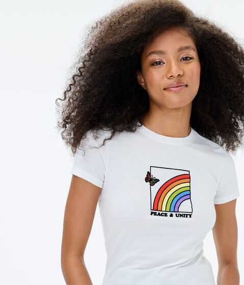 Peace & Unity Pride Graphic Tee Peace & Unity Pride Graphic Tee