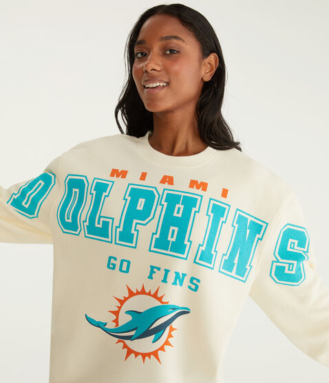 Miami Dolphins Crew Sweatshirt Miami Dolphins Crew Sweatshirt