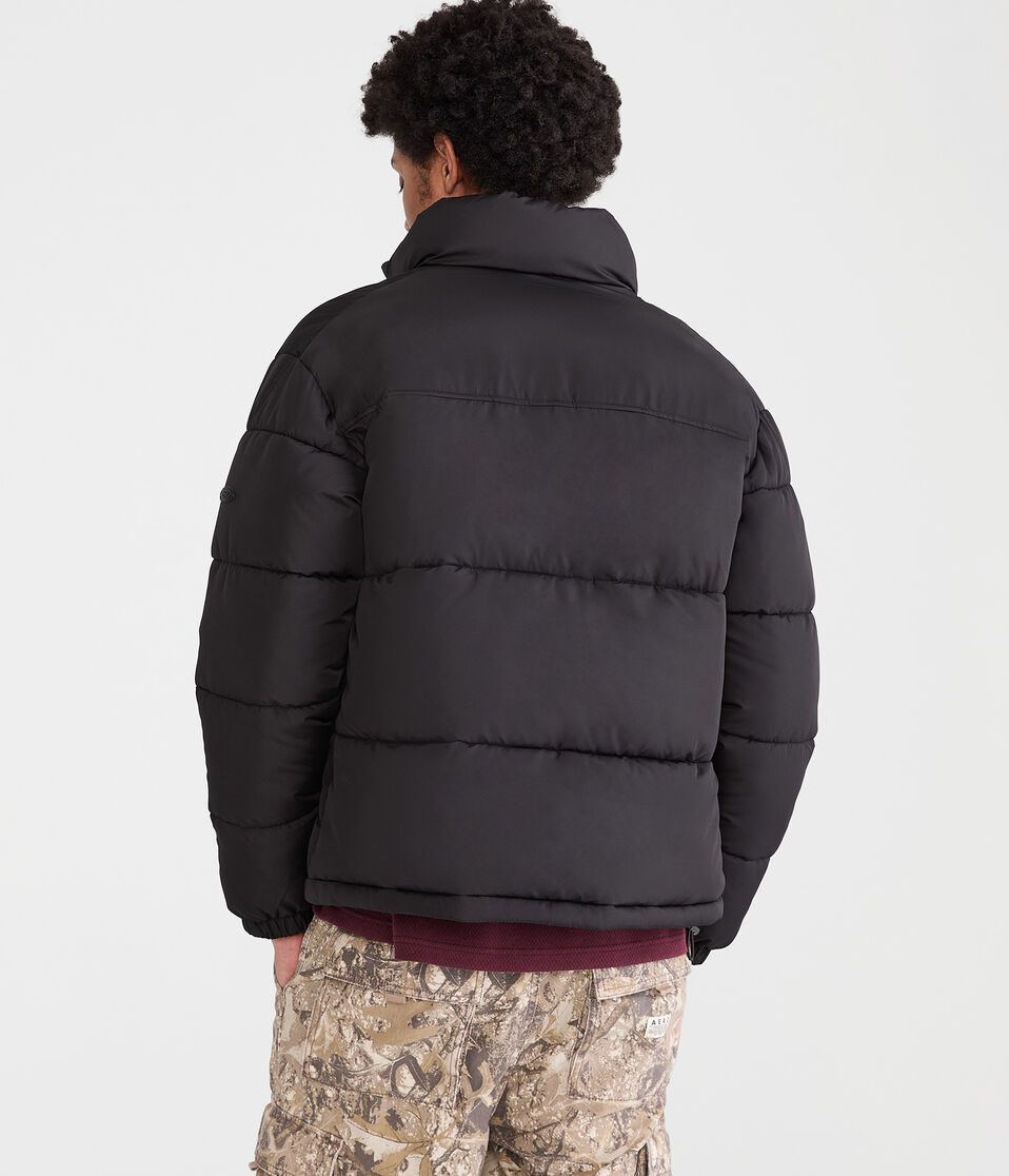 Heavyweight Mock-Neck Puffer Jacket