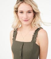 Seriously Soft Ruffle-Strap Tank