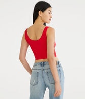 Wear 3 Ways Seamless Convertible Cropped Tank