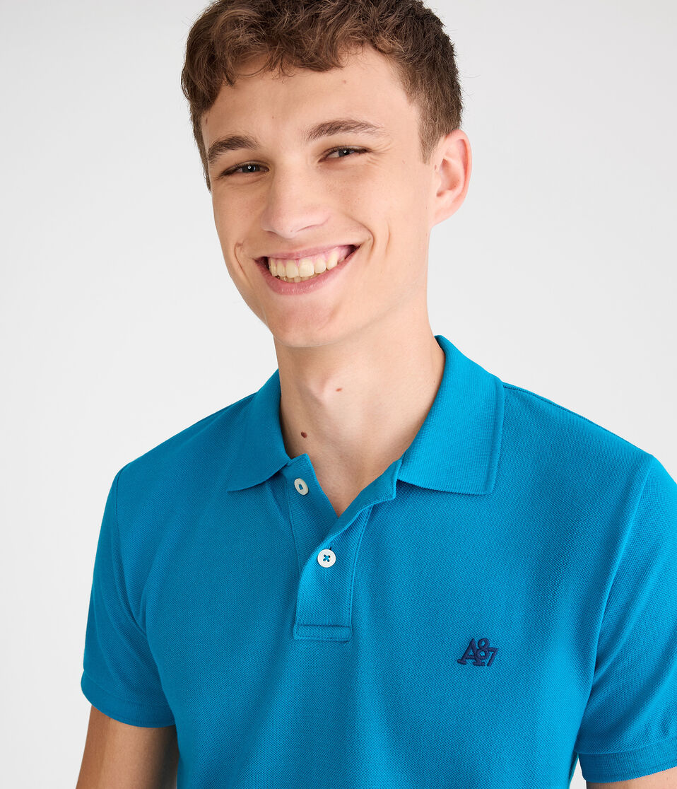 Eco A87 Logo Piqué Polo