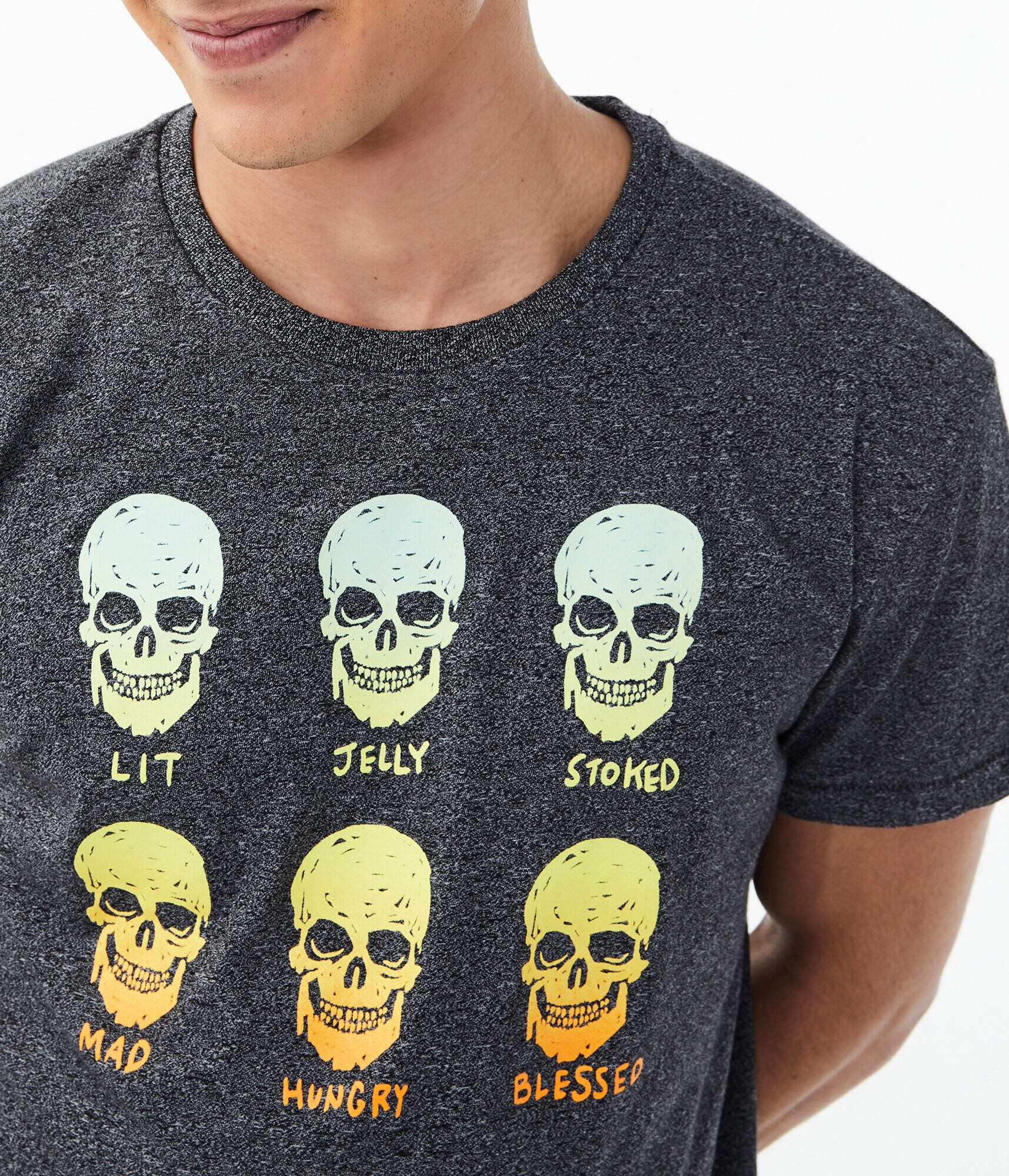 Happy Skulls Graphic Tee