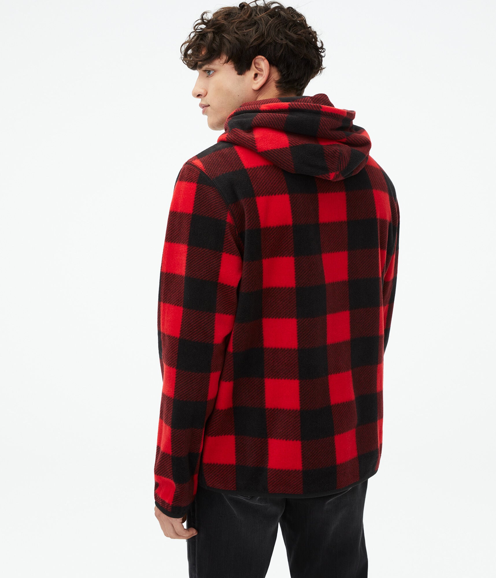 buffalo check pullover