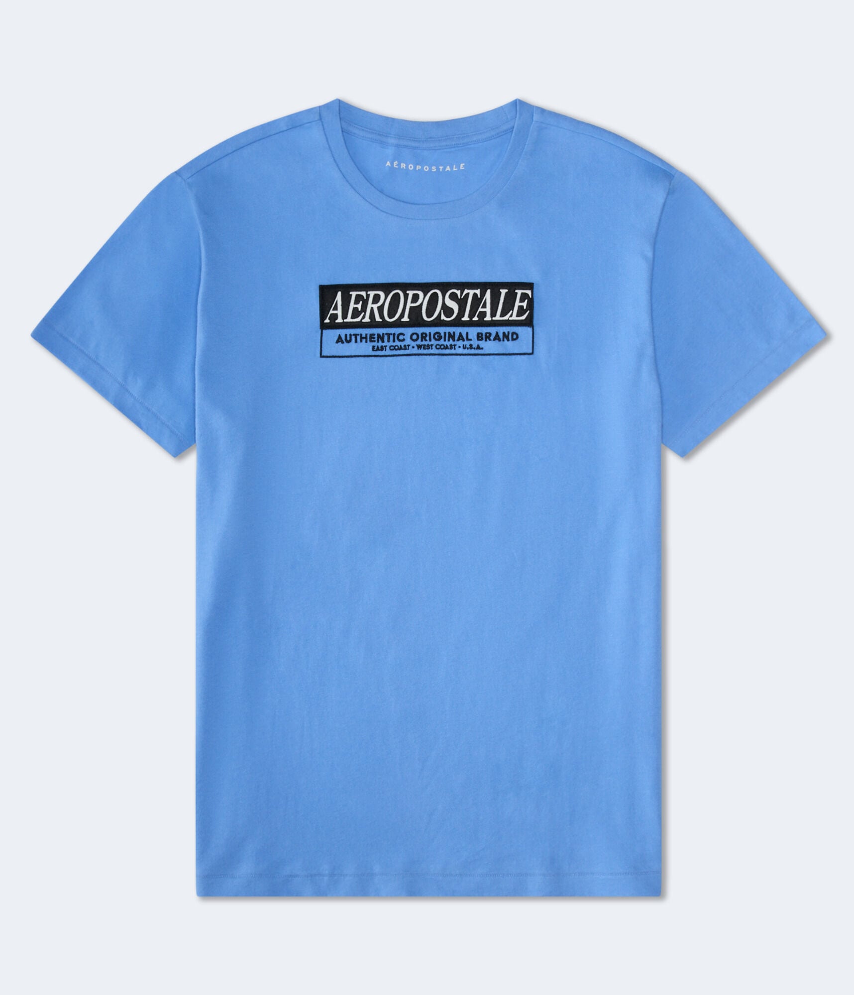 Aeropostale Box Logo Appliqué Graphic Tee