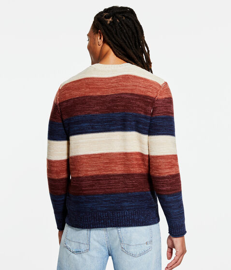 Space-Dye Stripe Crew Sweater Space-Dye Stripe Crew Sweater