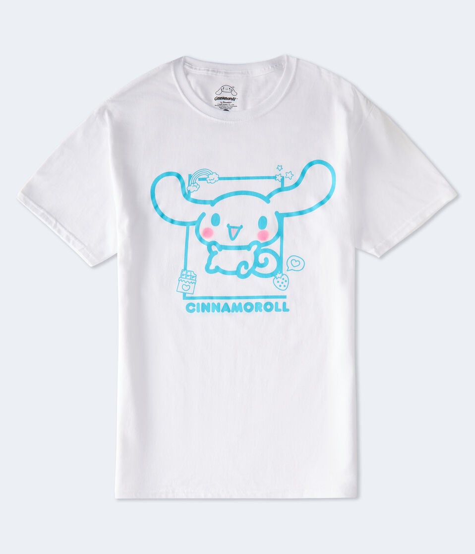Hello Kitty Cinnamoroll Oversized Graphic Tee
