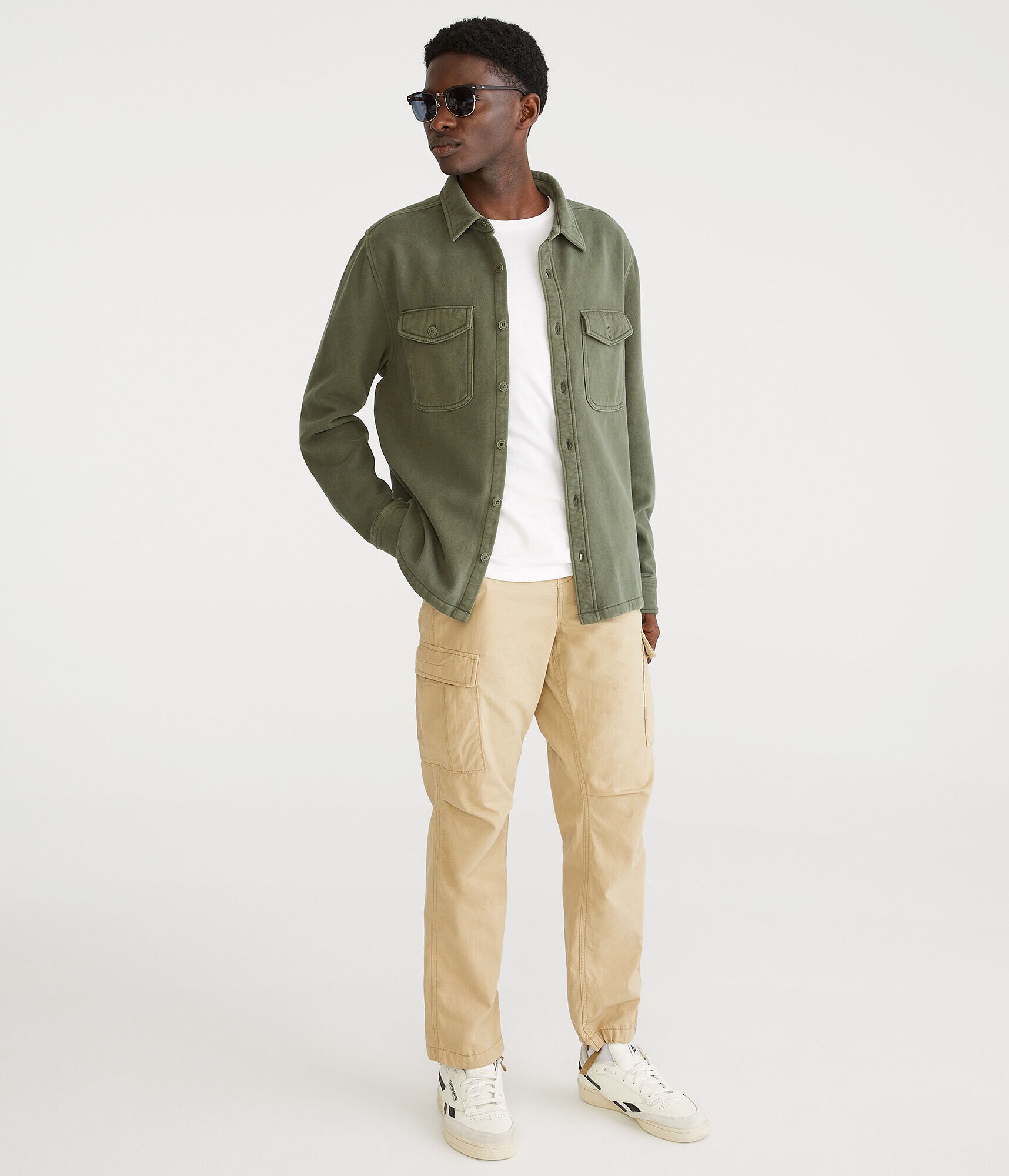 Long Sleeve Fleece Overshirt