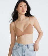 Seriously Soft Smooth Molded V-Neck Push-Up Bra