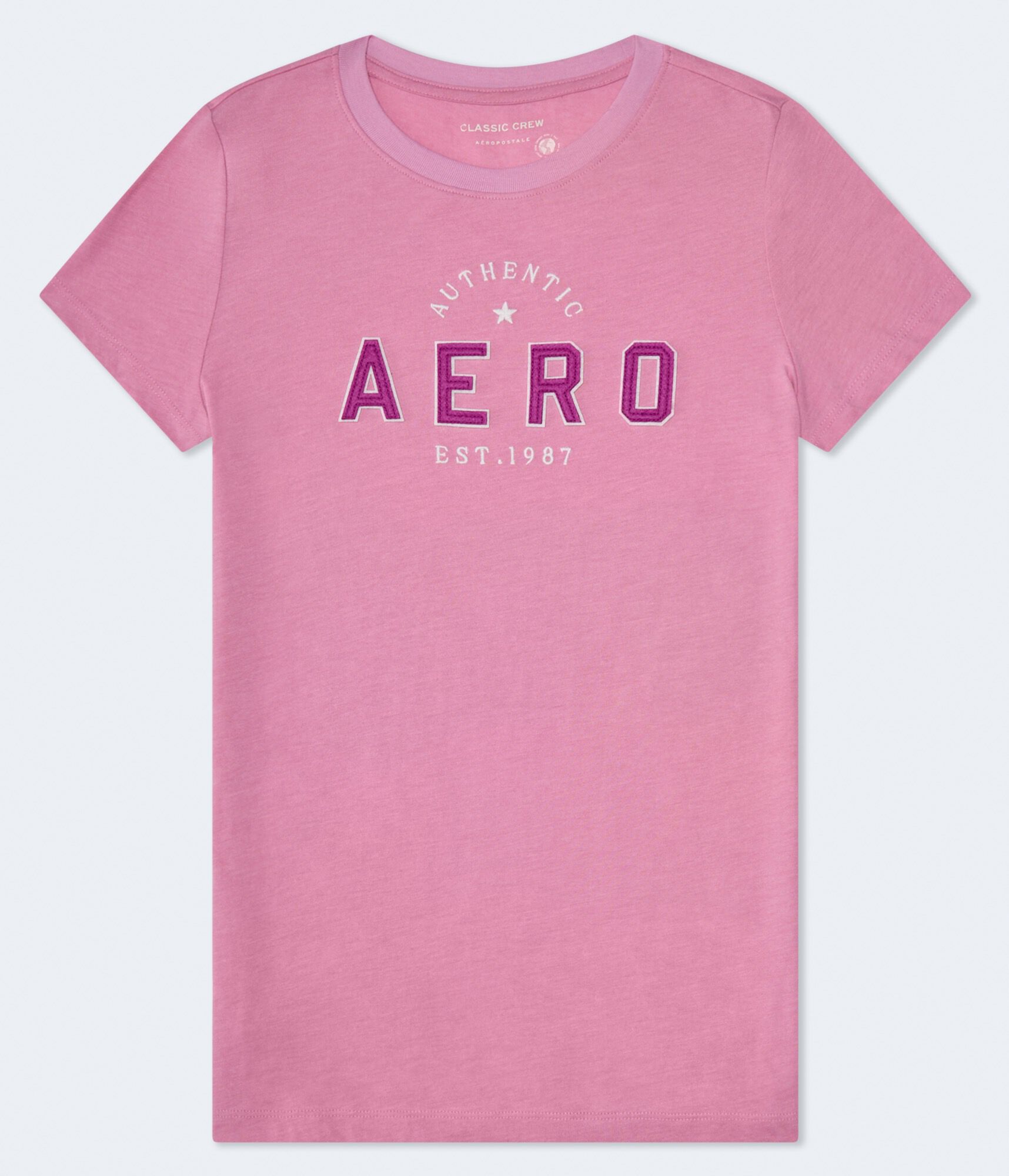 Aero Authentic Star Appliqu&eacute; Graphic Tee