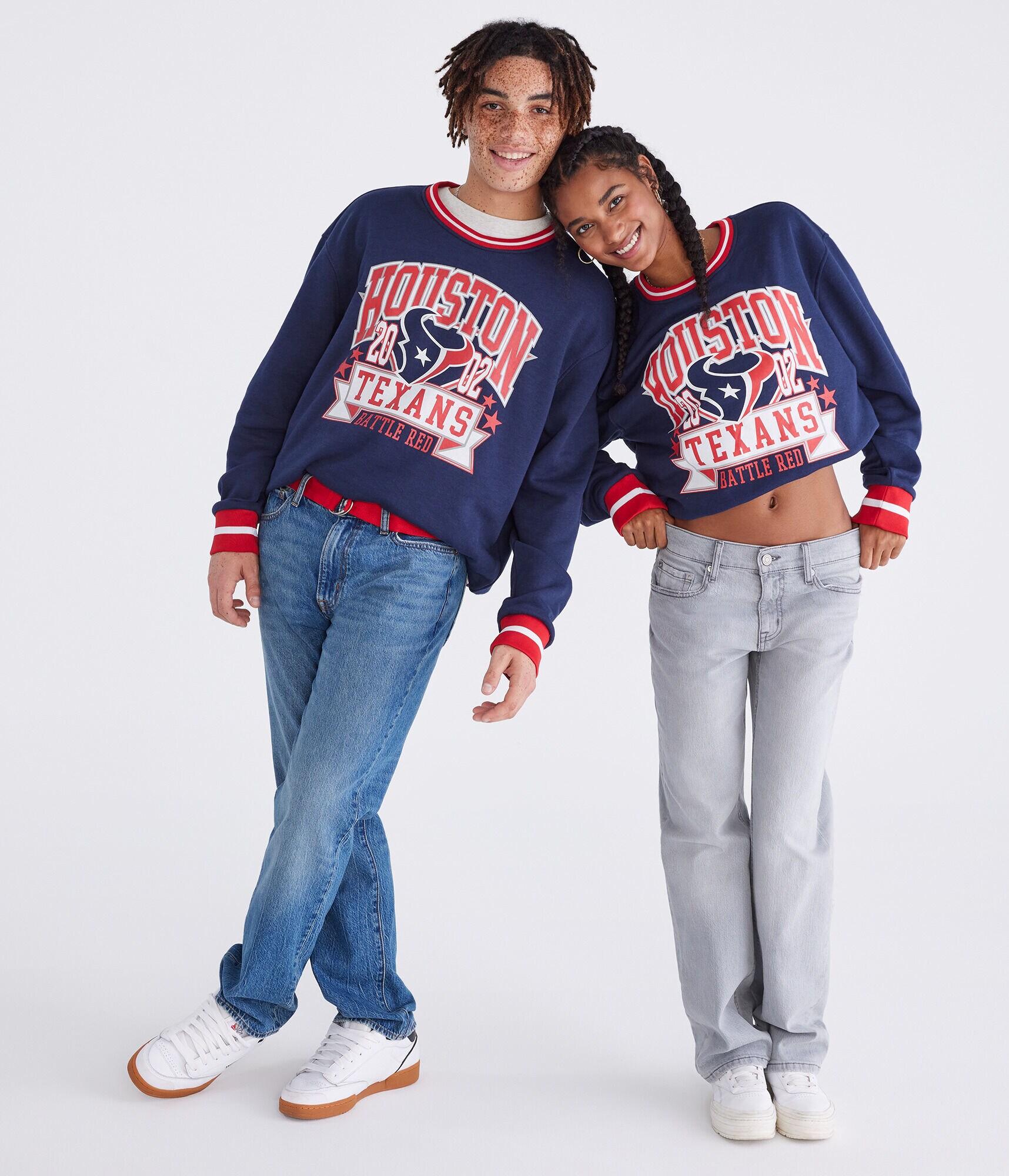 Houston Texans Crew Sweatshirt