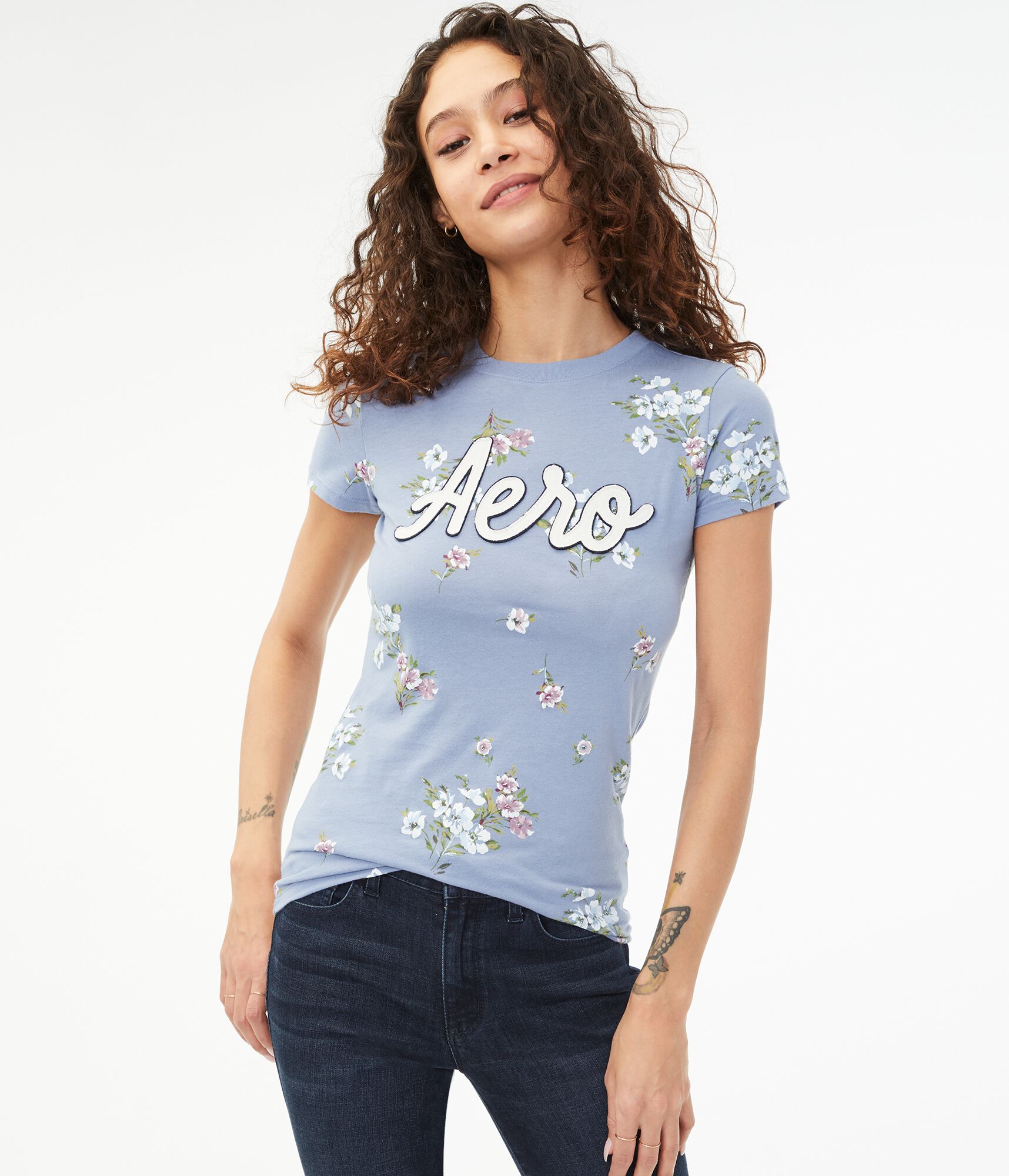 Floral Fields Logo Graphic Tee