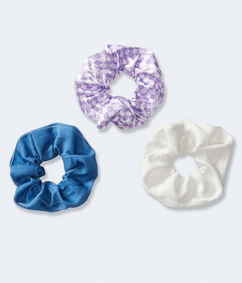Checker Scrunchie 3-Pack Checker Scrunchie 3-Pack
