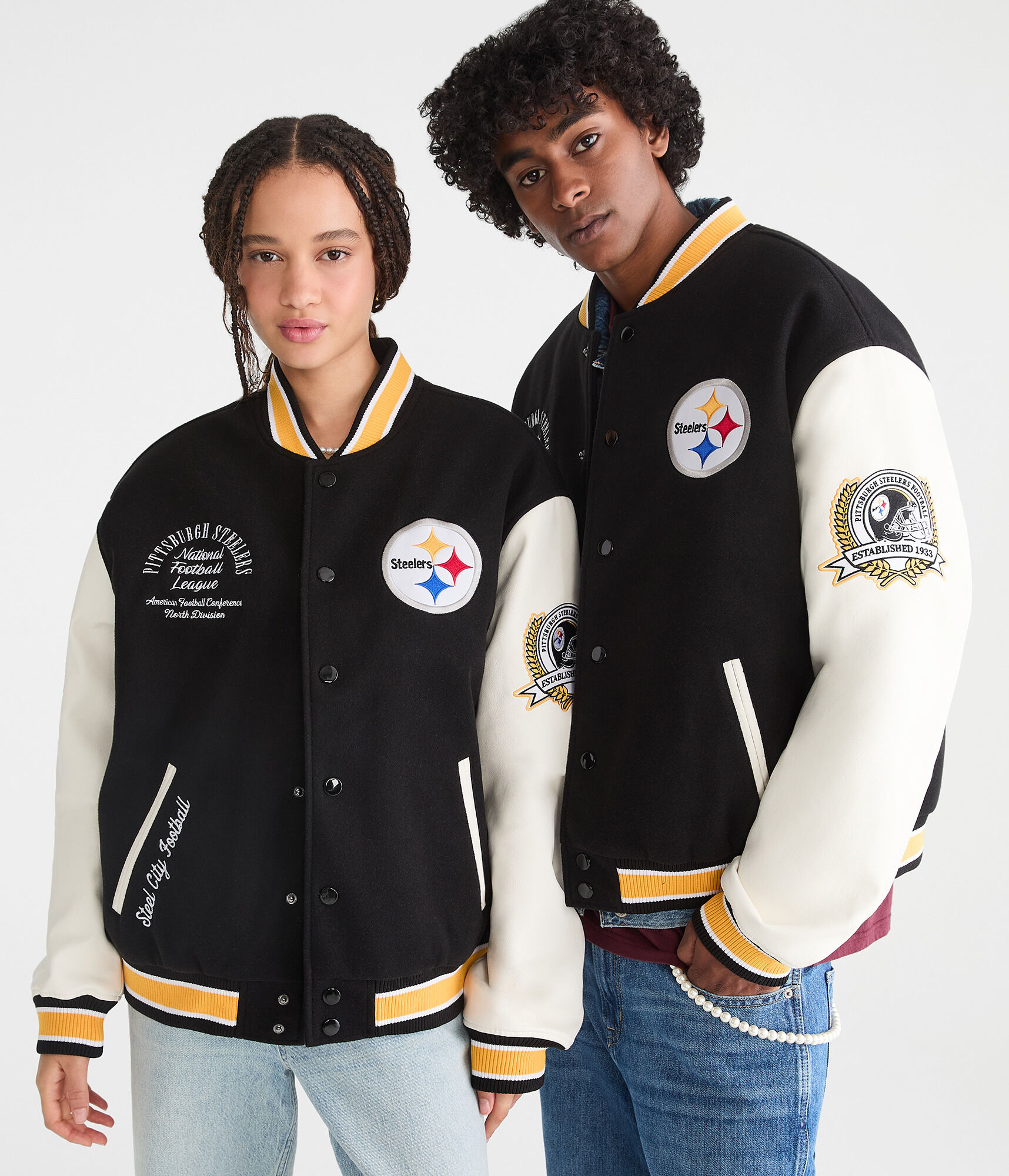 Pittsburgh Steelers Bomber Jacket - Main Image