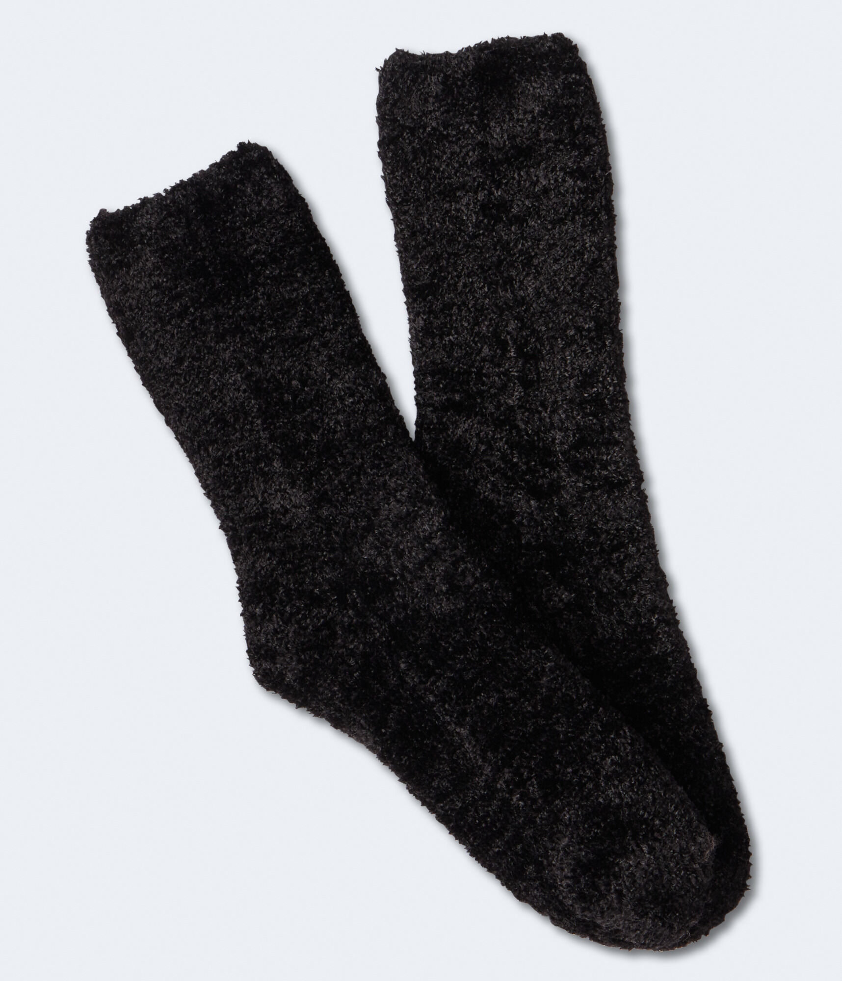 Fuzzy Chenille Crew Socks