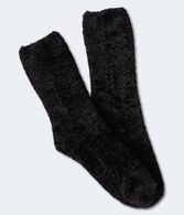 Fuzzy Chenille Crew Socks