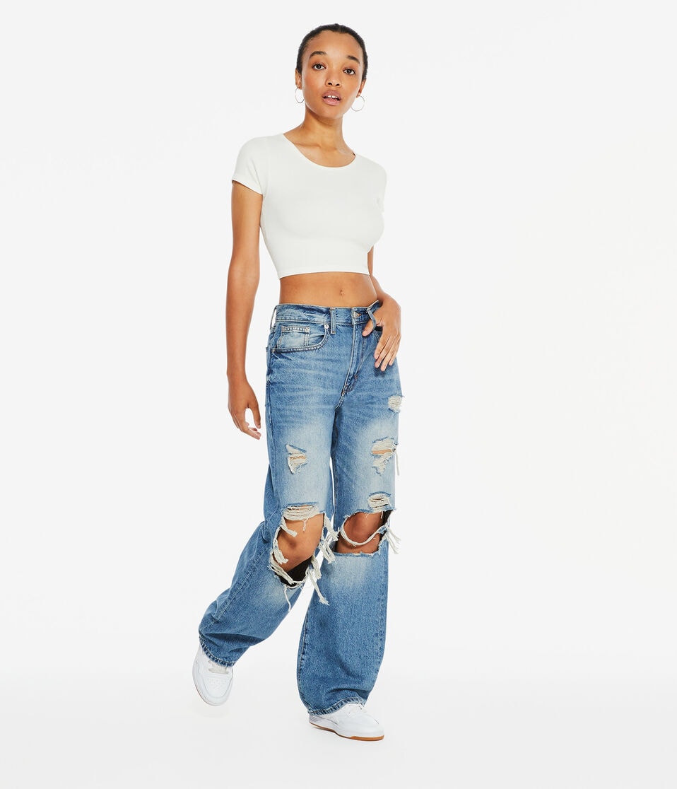 Low-Rise Skater Jean