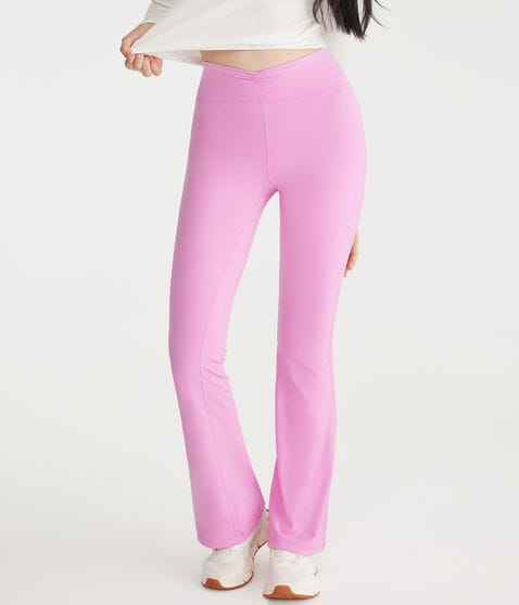 Air Soft High-Rise Cinch Flare Leggings