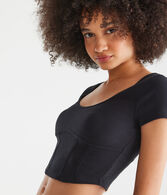 Corset Detail Tiny Top