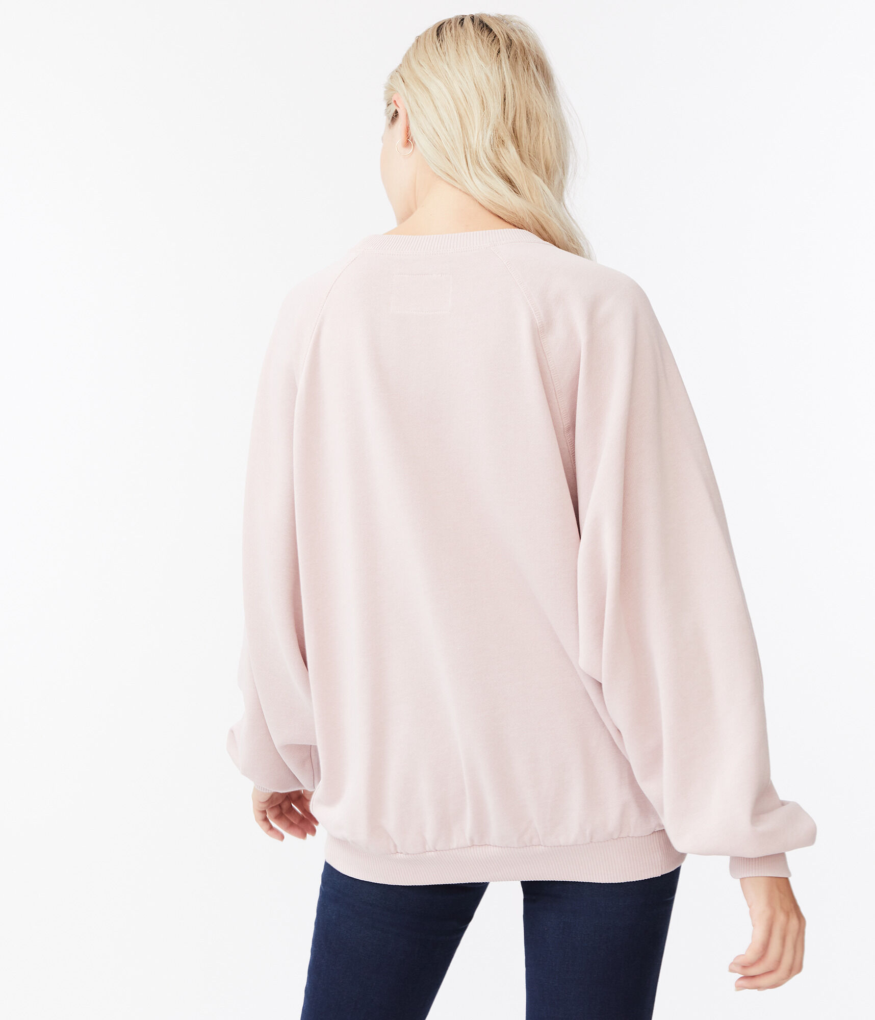 ★人気★【Rest&Recreation】★OVERSIZED RAGLAN SWEATSHIR.T★ Oversized Raglan Crew Sweatshirt