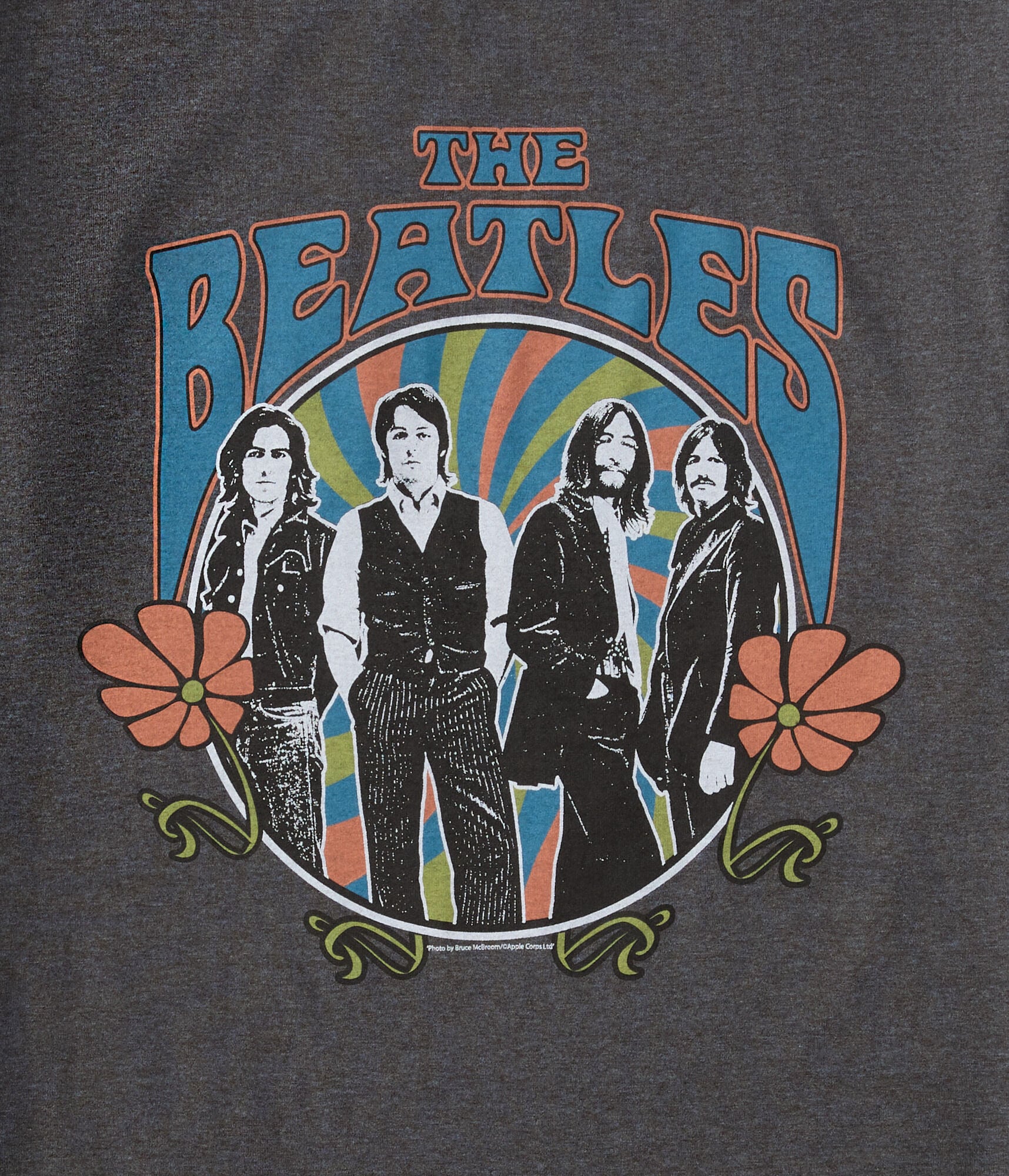Beatletables The Beatles Oversized Graphic Tee
