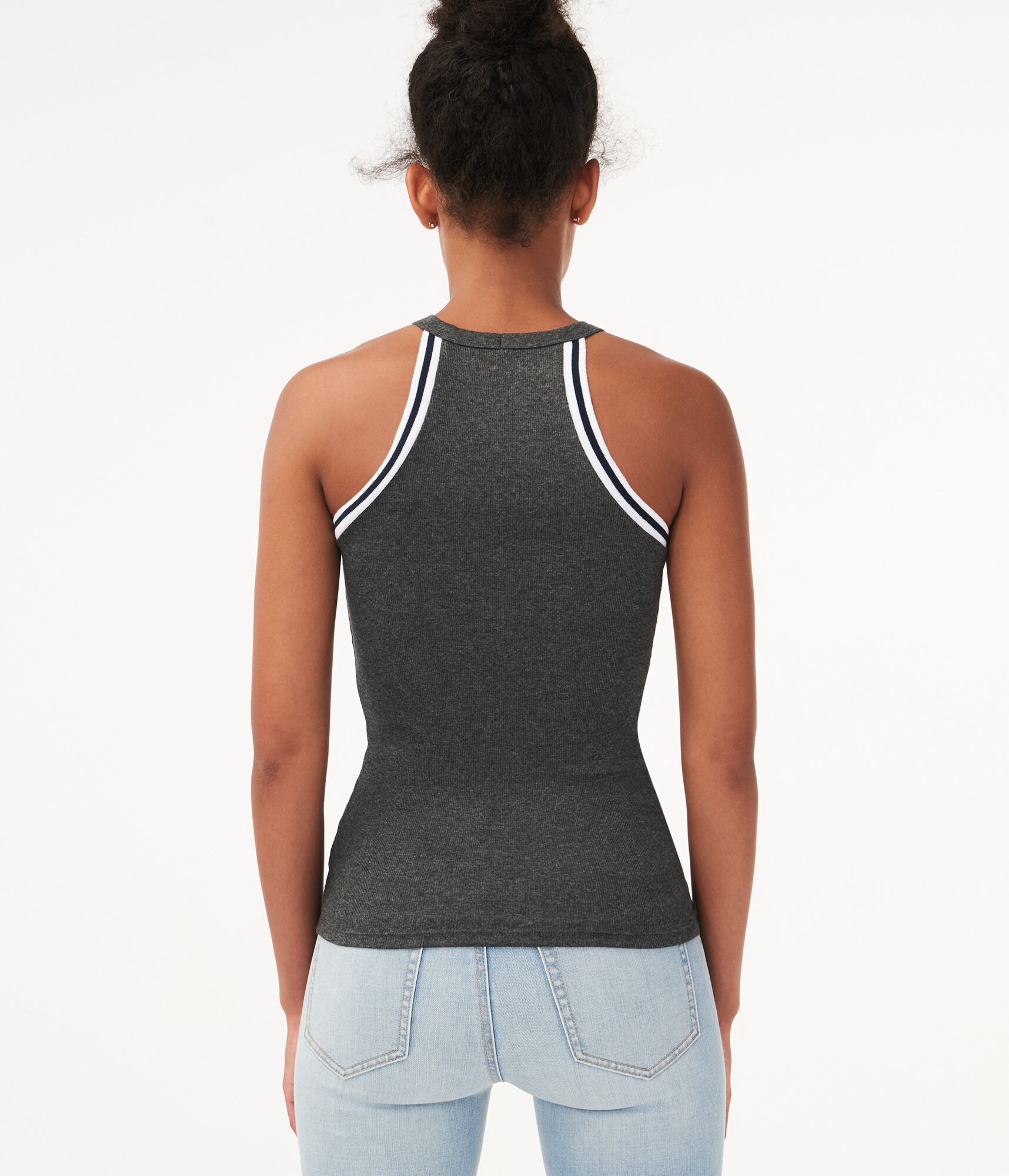 Striped Binding Heritage Tank