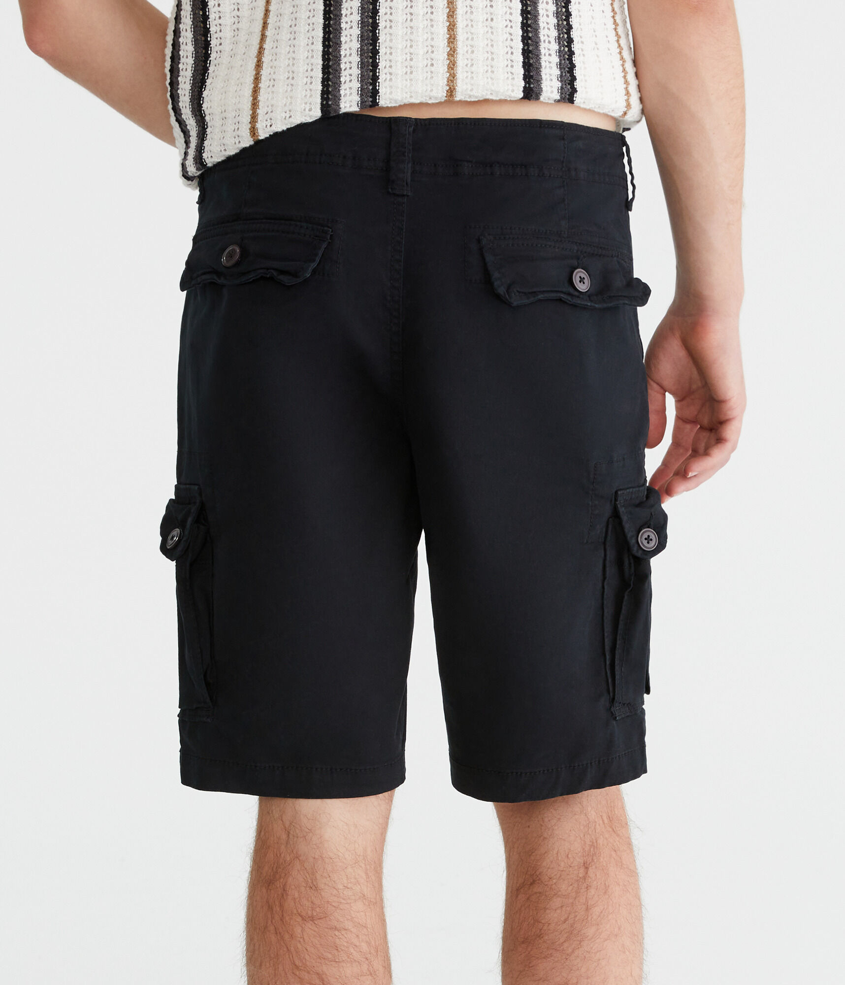 Stretch Twill Cargo Shorts 10&amp;quot;