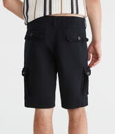 Stretch Twill Cargo Shorts 10"