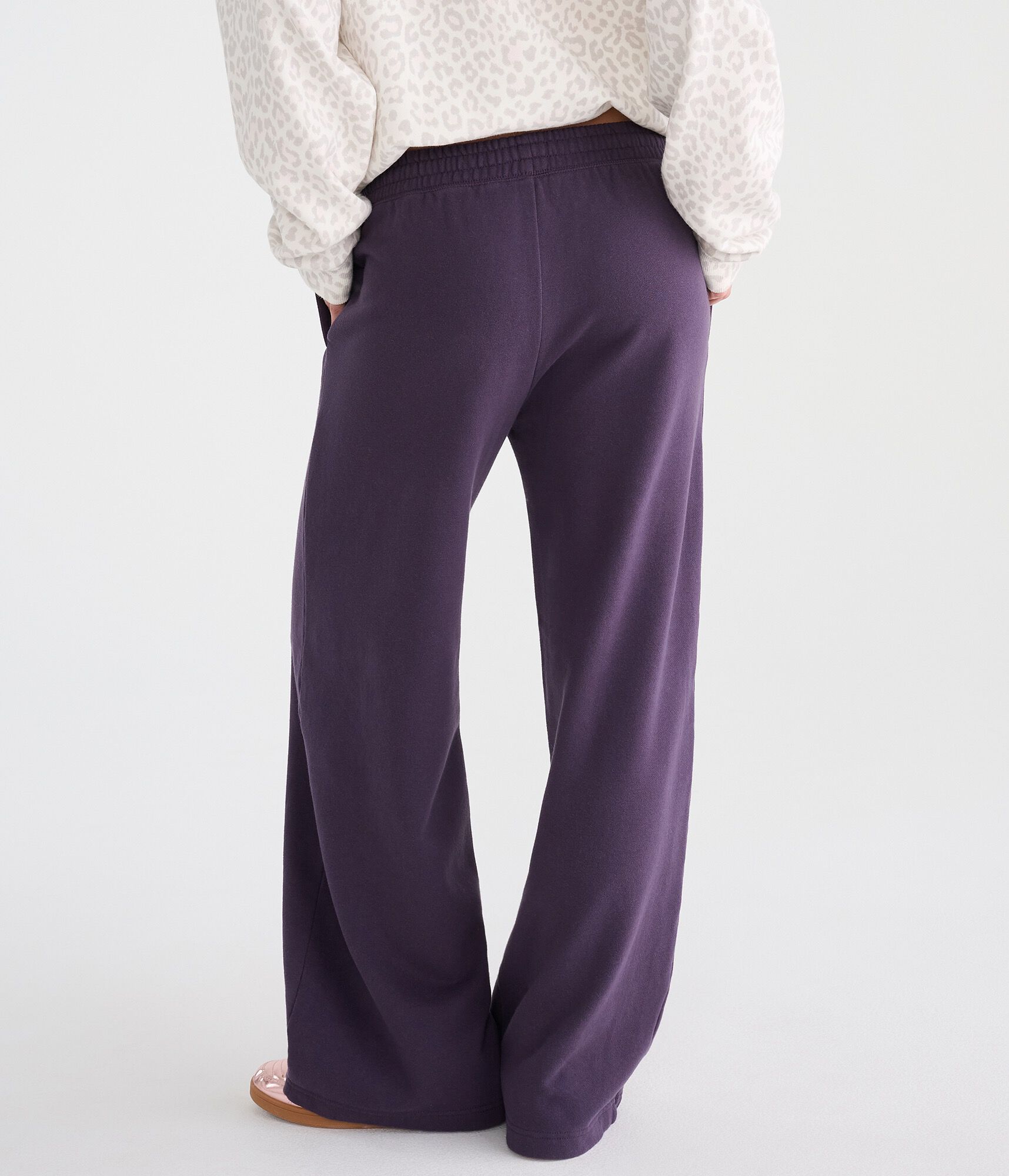 Cloud Soft Mid-Rise Wide Leg Sweatpants