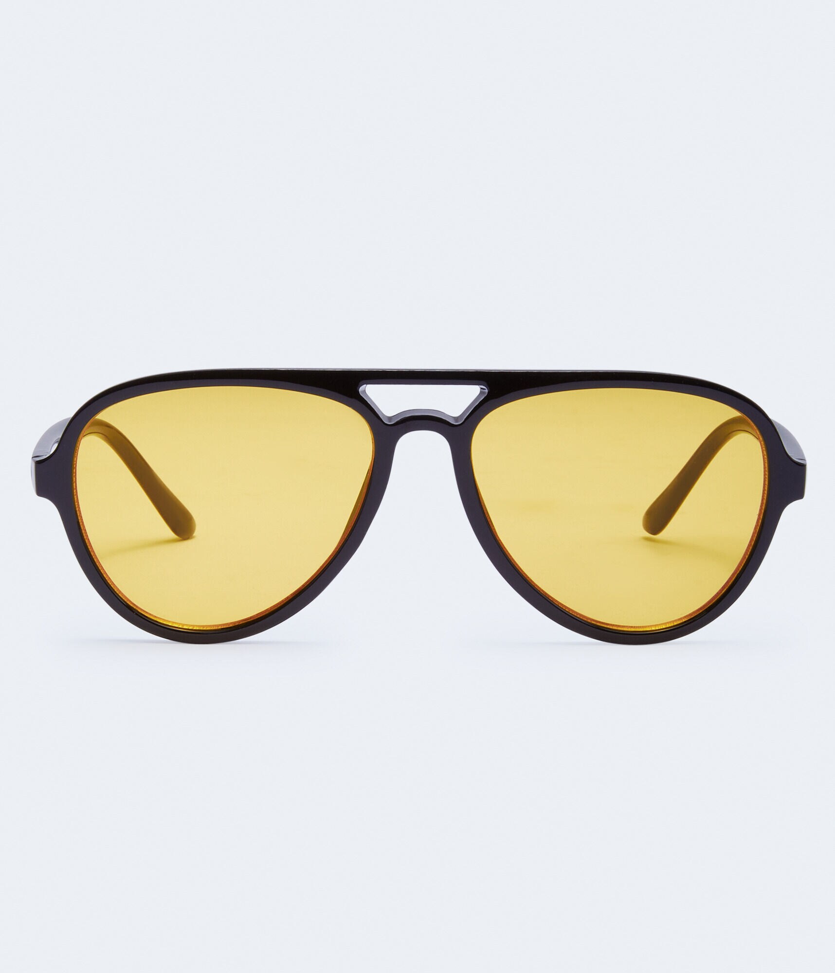 Plastic Aviator Sunglasses