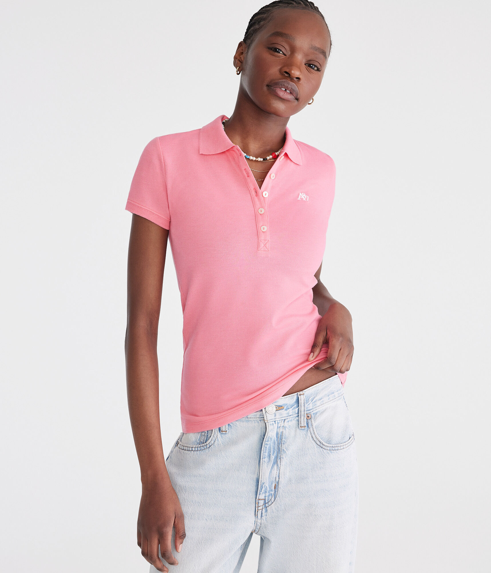 A87 Piqu&amp;eacute; Polo