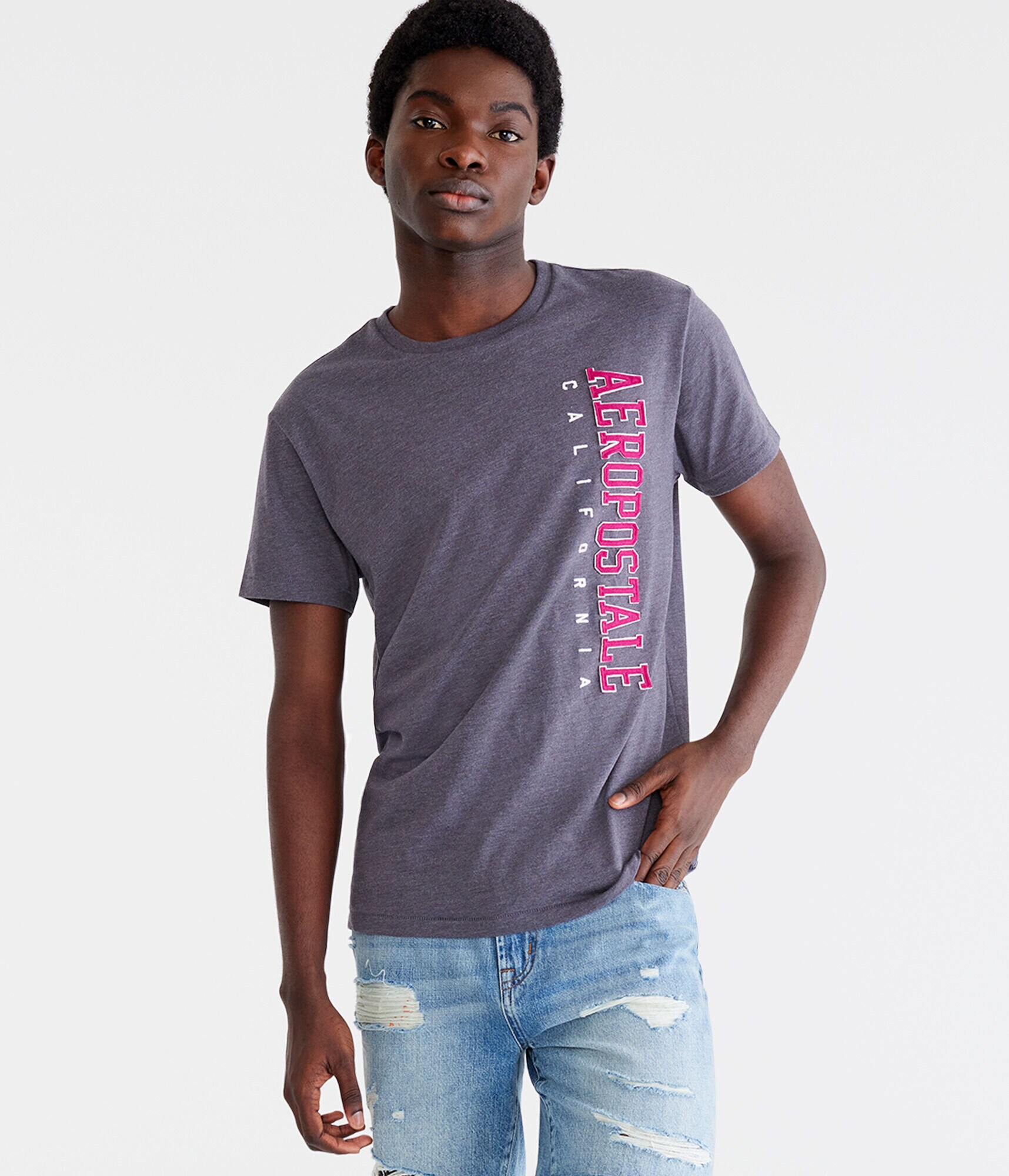 Aeropostale California Appliqu&eacute; Graphic Tee