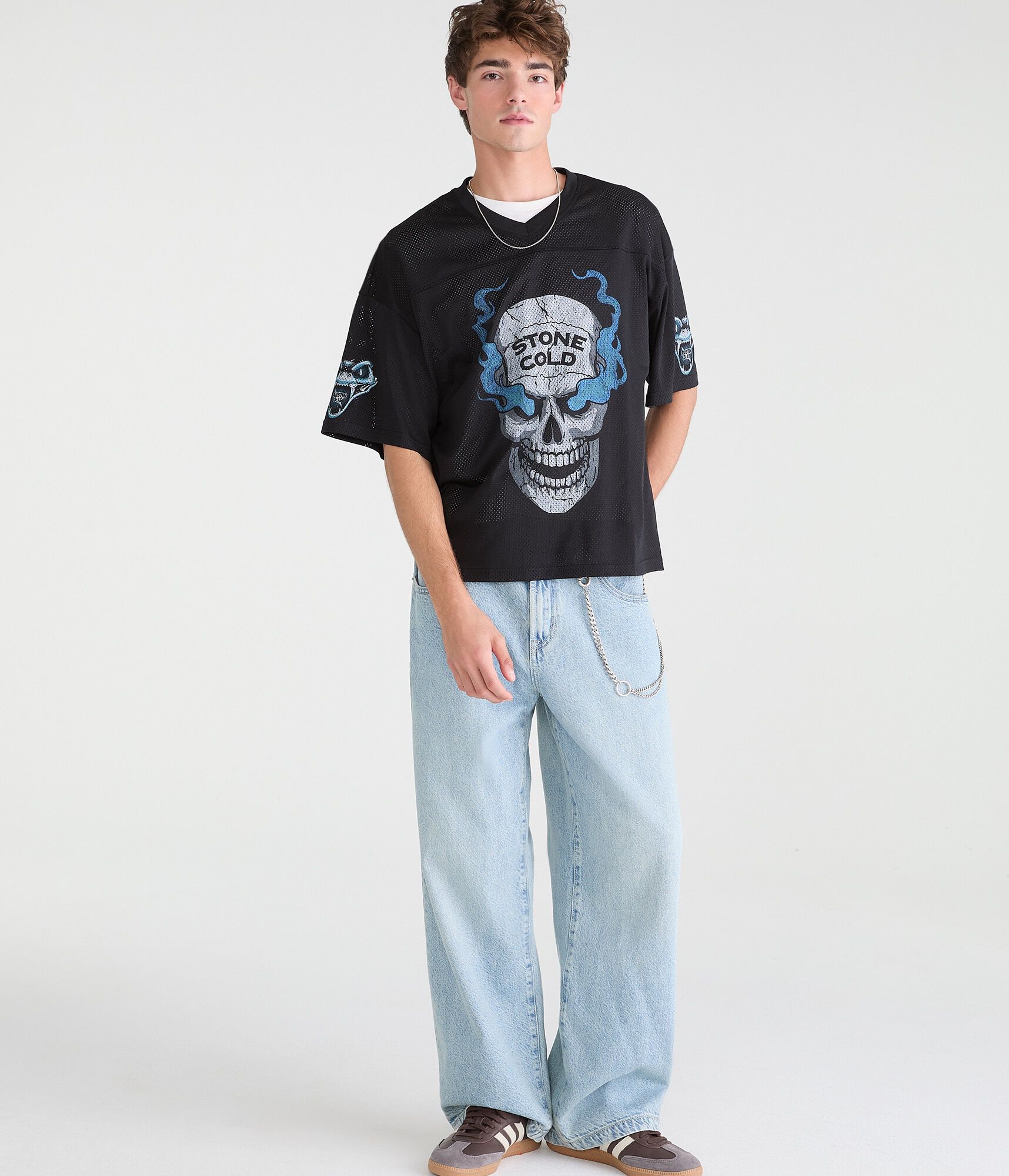 WWE Stone Cold V-Neck Jersey