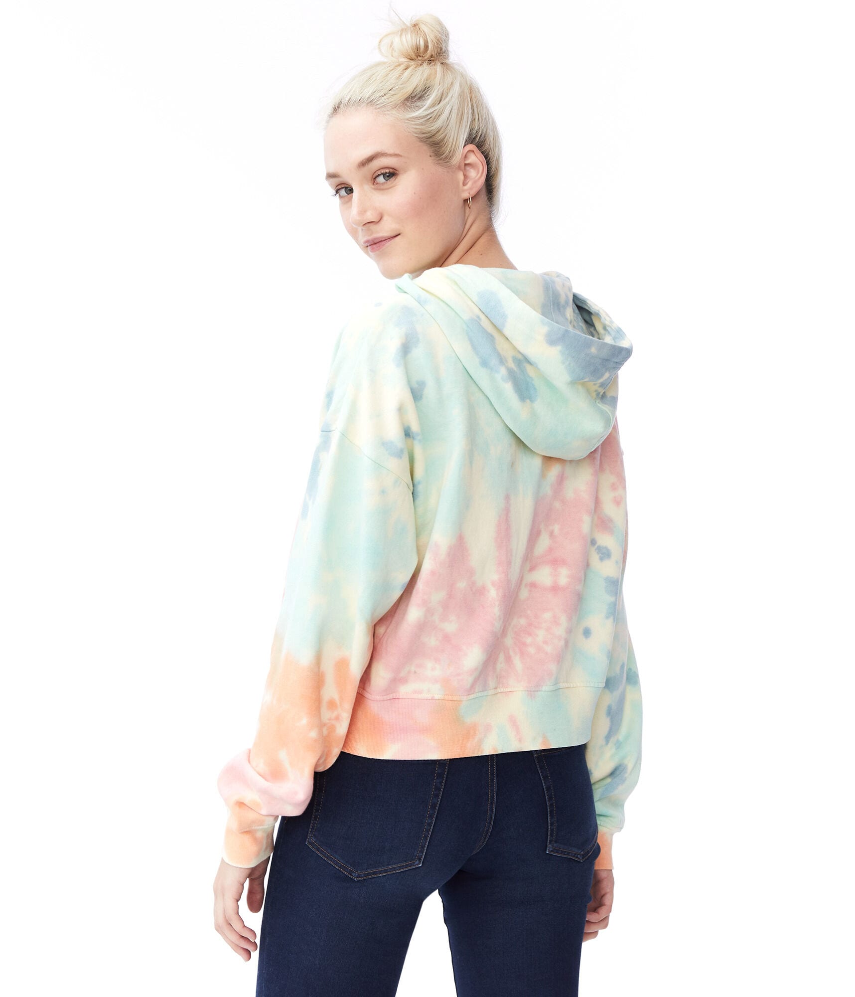 Marvel Superheroes Tie-Dye Pullover Hoodie***