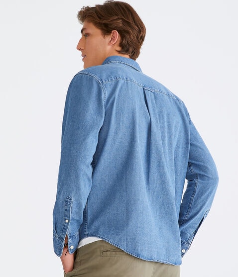 Long Sleeve Denim Shirt