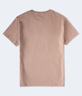 Aeropostale Athletic Brand Flocked Graphic Tee