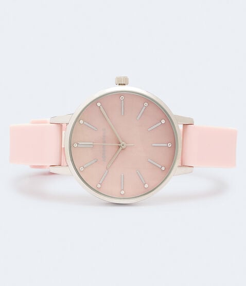 Marbled Rubber Analog Watch*** Marbled Rubber Analog Watch***