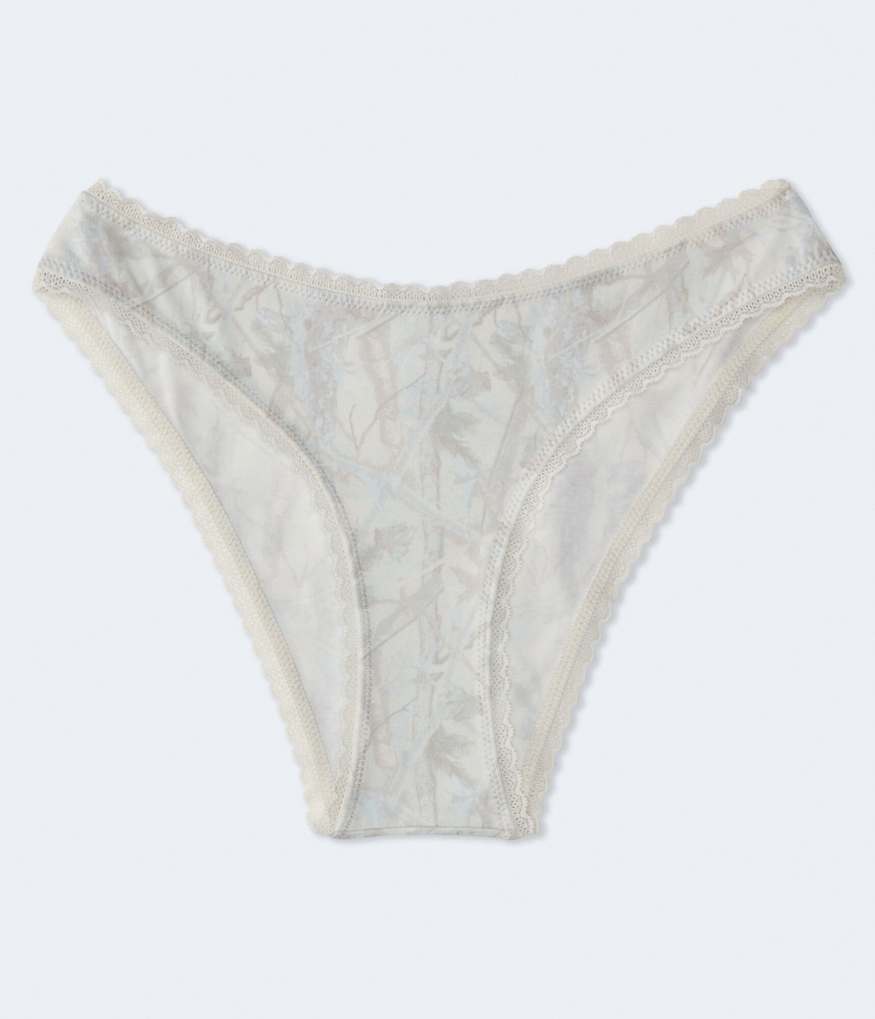 Forest Camo Lace-Trim Cheeky