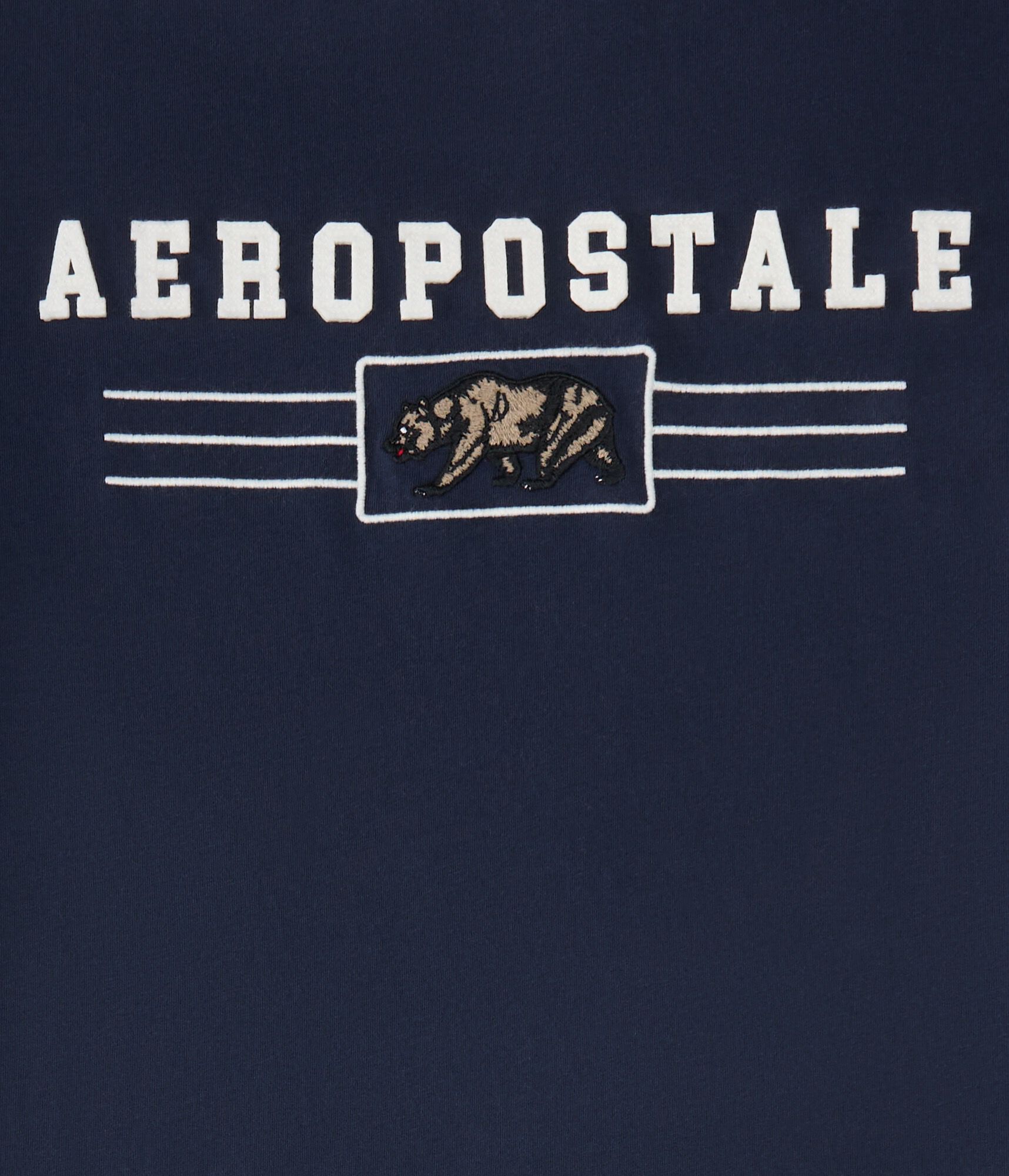 Aeropostale Bear Appliqu&eacute; Graphic Tee