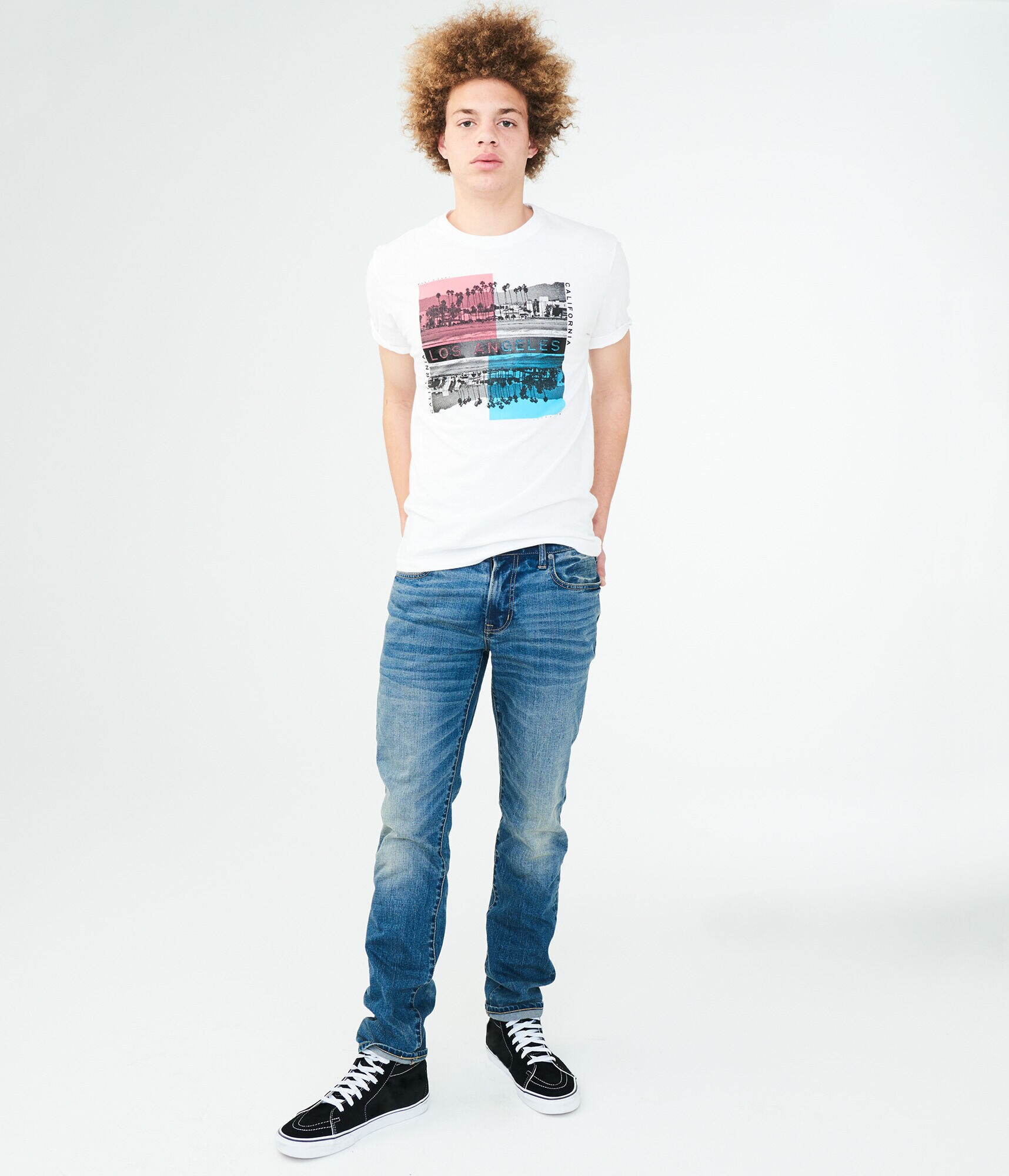 Los Angeles City Square Graphic Tee