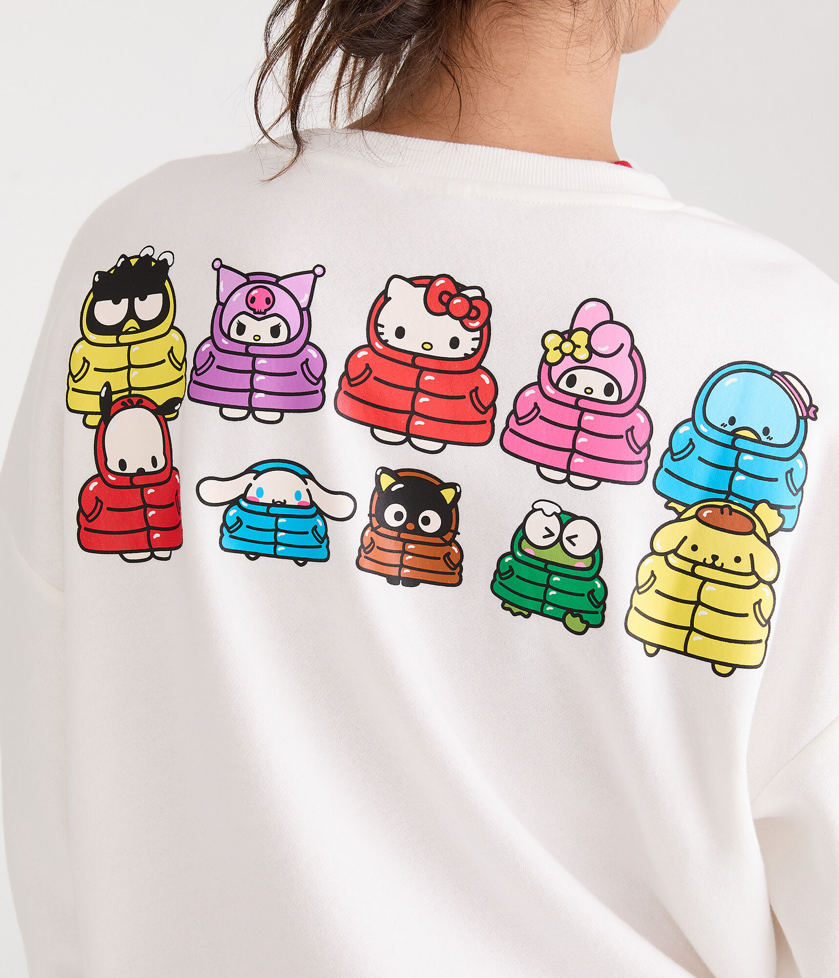 Hello Kitty and Friends | Aero Puffer Jacket Crew Sweatshirt