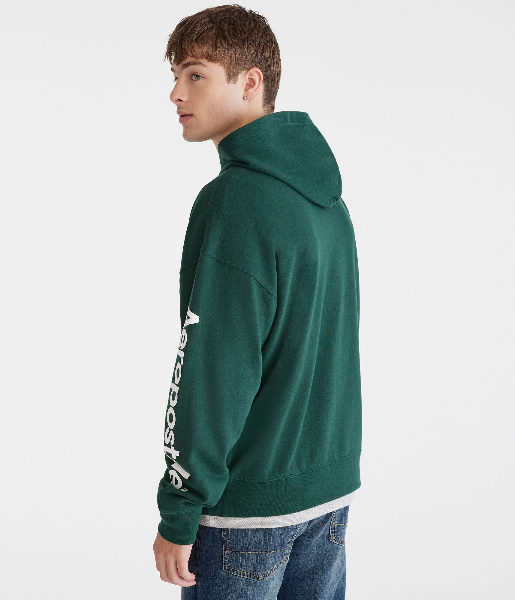 Aeropostale Logo Heritage Full-Zip Hoodie