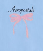 Aeropostale Bow Graphic Tee
