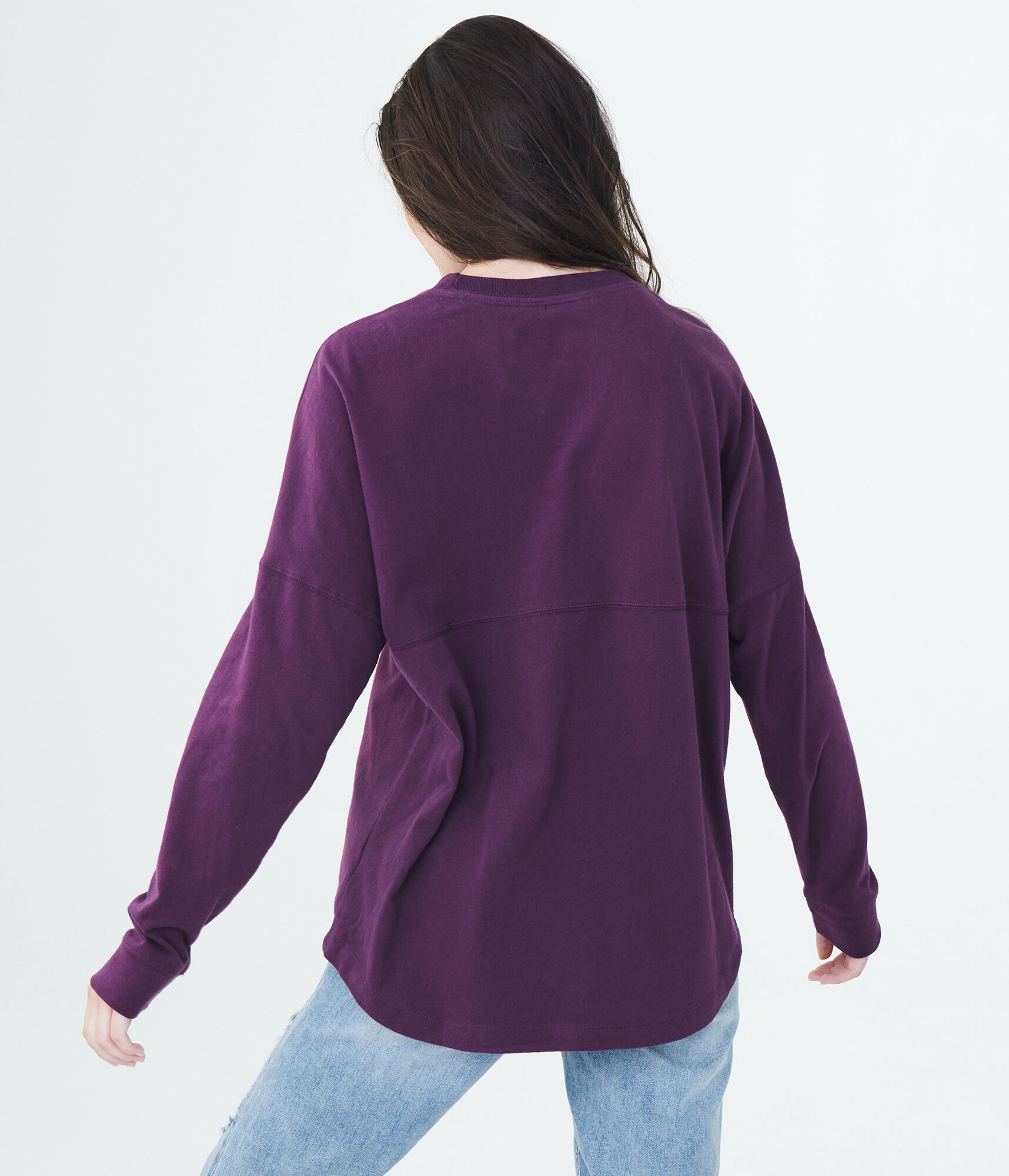 Aero NYC Oversized Logo Graphic Tee