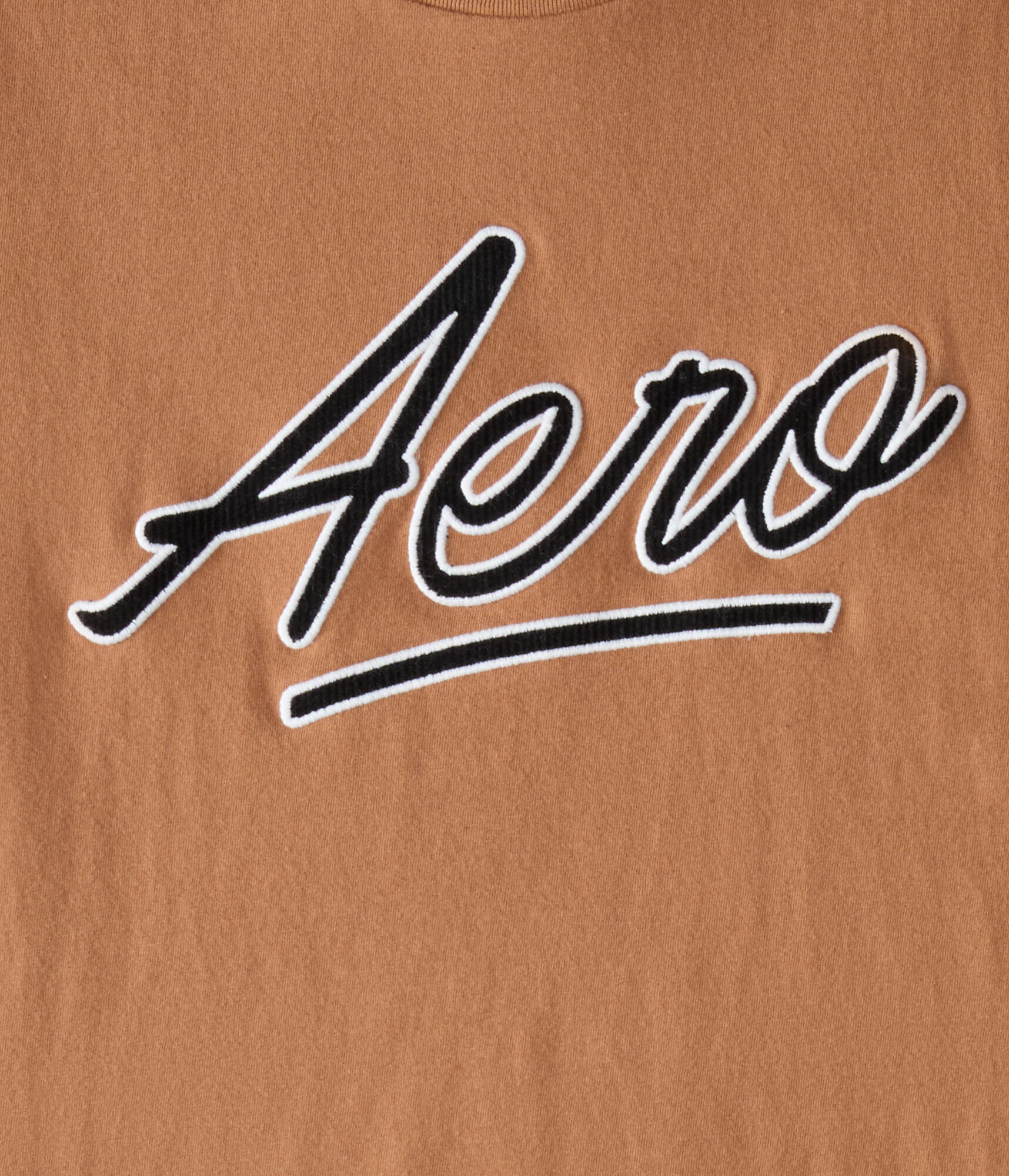 Aero Script Appliqué Graphic Tee