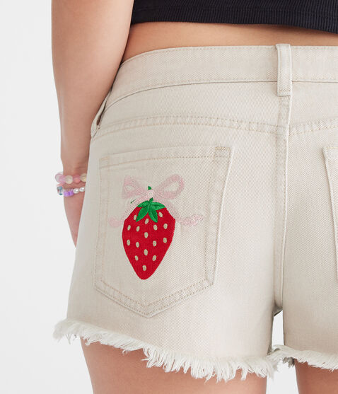 Vintage Low-Rise Denim Shorty Shorts Vintage Low-Rise Denim Shorty Shorts